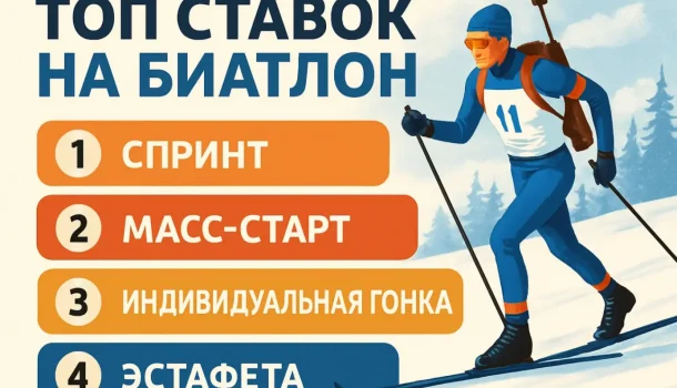 Топ ставок на биатлон: какие дисциплины приносят прибыль чаще всего