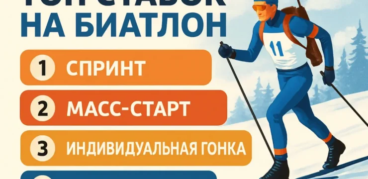 Топ ставок на биатлон: какие дисциплины приносят прибыль чаще всего
